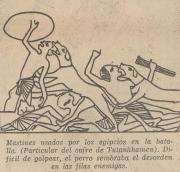 Lecturas Dominicales, de El Tiempo, del 30 de diciembre de 1962, página 6, titulado “Los animales en la historia: El Perro. Los Mastines combatieron contra César” por Guilio Colombo